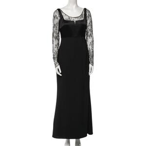 BADGLEY MISCHKA Long Dress 6 Lacey Empire Waist Whimsigoth Coquette Prom Formal